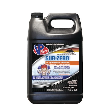 Vp Racing Fuels VP Sub Zero Synthetic 2T Snowmobile Oil GAL VP7110004